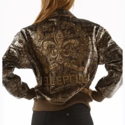 Pelle Pelle Live Like a King Brown Real Leather Jacket