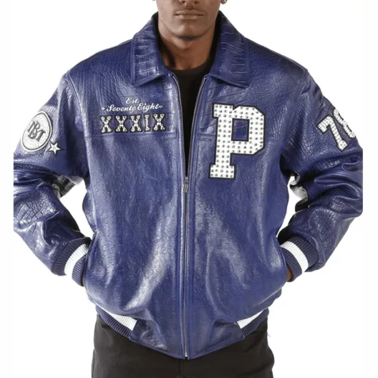 Pelle-Pelle-Mens-1978-Mb-Blue-Leather-Jacket