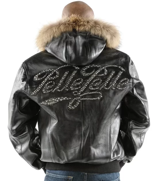 Pelle-Pelle-Mens-Black-Fur-Hood-Jacket-1