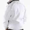 Pelle Pelle Men's White Super Sport Back Leather Jacket