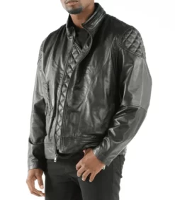 Pelle-Pelle-Metro-Moto-Black-Leather-Jacket