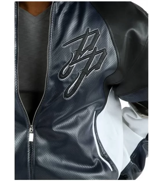 Pelle-Pelle-Movers-And-Shakers-Black-Leather-Jacket-Logo