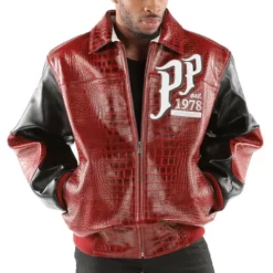 Pelle Pelle Pioneer Red Leather Jacket
