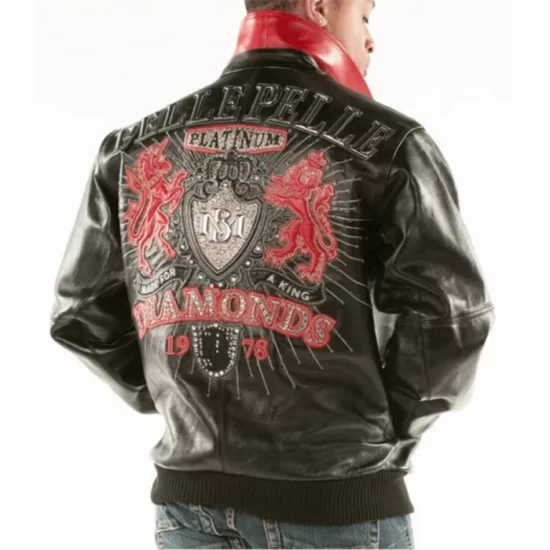 Pelle-Pelle-Platinum-and-Diamonds-1978-Full-Genuine-Leather-Jacket