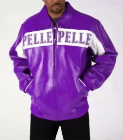 Pelle-Pelle-Purple-White-Worlds-Best-1978-Studded-Jacket