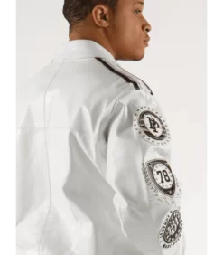 Pelle Pelle Revolution Men's White Premium Leather Jacket
