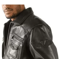 Pelle-Pelle-Top-Leather-Zippered-Jacket