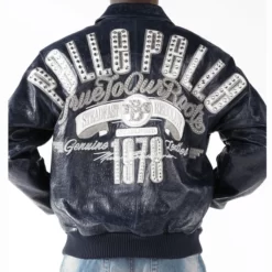 Pelle-Pelle-True-To-Our-Roots-Blue-Leather-Jacket