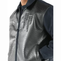 Pelle-Pelle-True-To-Our-Roots-Blue-Top-Leather-Jacket