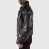 Pelle Pelle Varsity Biker Black Top Leather Jacket