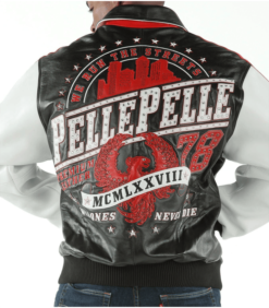 Pelle Pelle Mens Wild Ones Never Die Black Leather Jacket