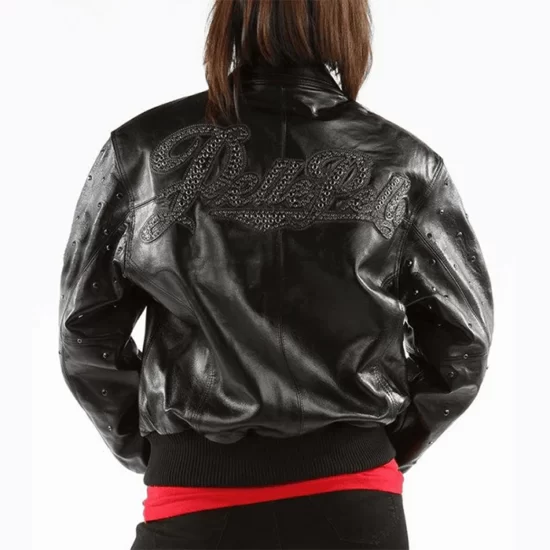 Pelle Pelle Womens Black Pure Leather Jacket