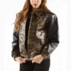 Pelle Pelle Womens Brown Leather Exotic Jacket