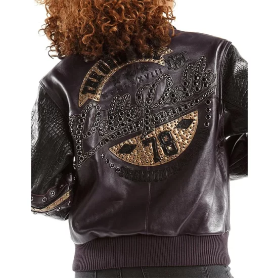 Pelle Pelle Women’s The Original Purple Leather Jacket
