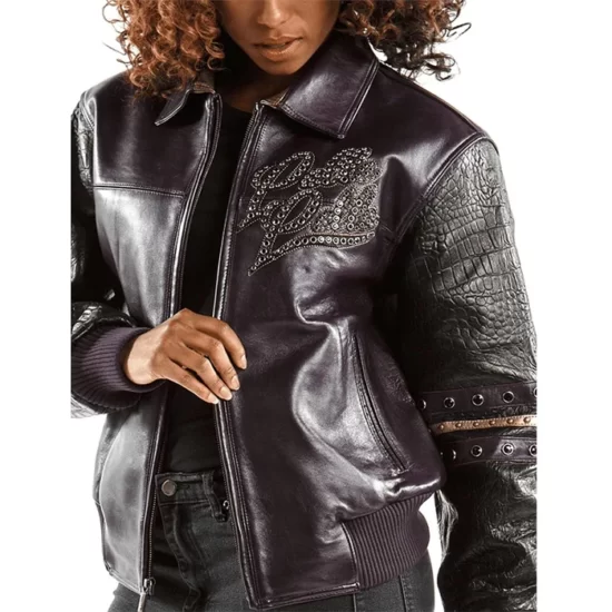 Pelle Pelle Women’s The Original Purple Pure Leather Jacket