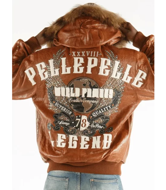 Pelle-Pelle-World-Famous-Legend-Brown-Leather-Jacket-With-Fur-Hood-1 (1)