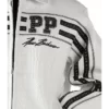 Pelle Pelle World Renown White Top Leather Jacket