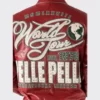 Pelle Pelle World Tour Est 1978 International Red Real Leather Jacket