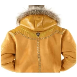 Pelle Pelle Yellow Real Leather Jacket