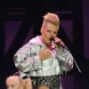 P!nk Summer Carnival Tour 2023 Cropped Real Leather Jacket