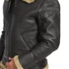 R.A.F Brian Brown Bomber Sheepskin Jacket