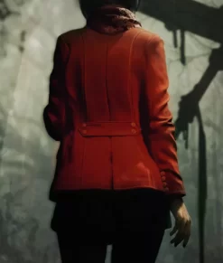 Resident Evil 4 Remake Ashley Top Leather blazer