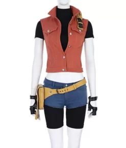 Resident Evil Claire Real Leather Vest