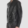 Ricardo Slim Cafer Racer Leather Jacket