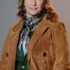 Ride Isabel McMurray Nancy Suede Genuine Leather Coat