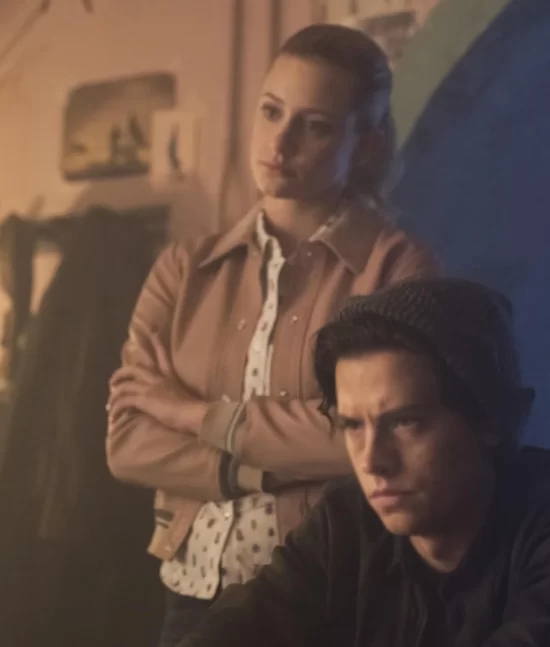 Riverdale Lili Betty Cooper Top Leather Jacket