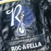 Roc a Fella Black Logo Leather Jacket