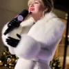 Rockefeller Center Kelly Clarkson White Coat