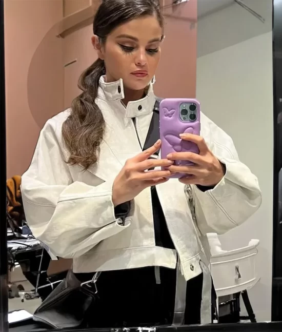 Selena Gomez Leather Jacket