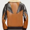 Sheepskin Miller Shearling Leather Bomber Jacket