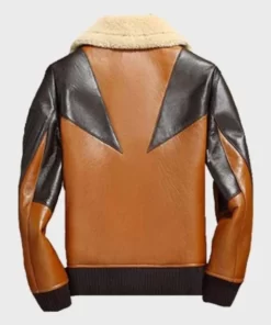 Sheepskin Miller Shearling Leather Bomber Jacket