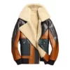Sheepskin Shearling Bomber Real Leather Jacket