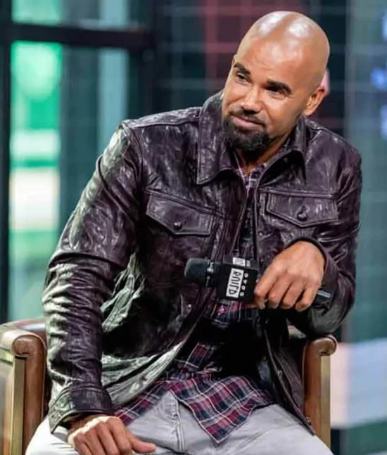 Shemar Moore Top Leather Jacket