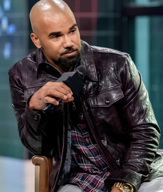 Shemar Moore Leather Jacket