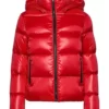 Smallfoot Percy Puffer Jacket With Hood Faux Leather