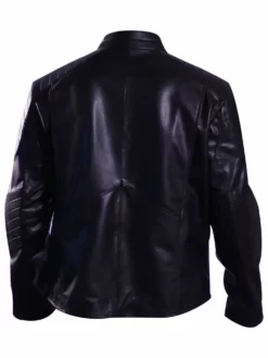 Smallville Superman Black Real Leather Jackets
