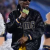 Snoop Dogg Black Varsity Jacket