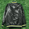Snoop Dogg Black Varsity Top Leather Jacket
