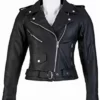 Song To Song Faye Real Leather Jacket