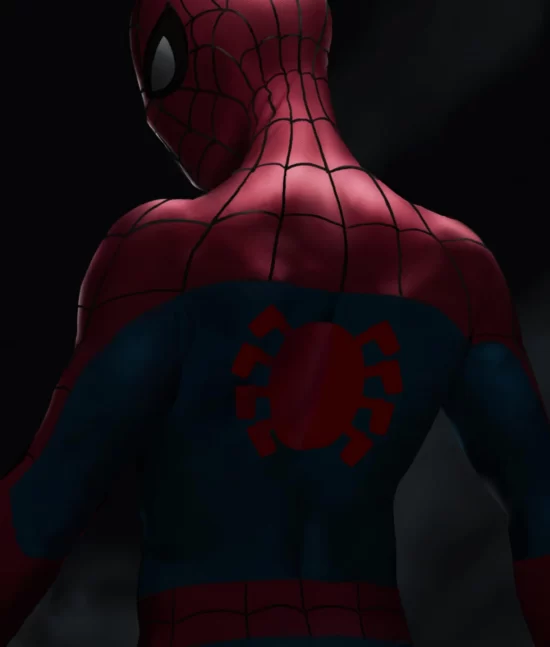 Spider-Man Lotus Warden Peter Parker Real Leather Jacket
