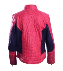 Spider Man Pink Color Real Leather Jackets