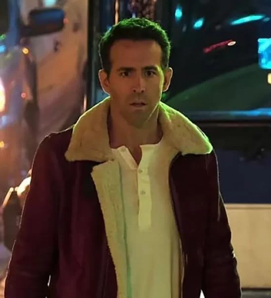 Spirited Ryan Reynolds Santa Red Best Leather jackets