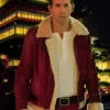 Spirited Ryan Reynolds Santa Red Luxury Real Leather jackets