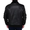 Star Trek Beyond Simon Pegg Black Pure Leather Jacket