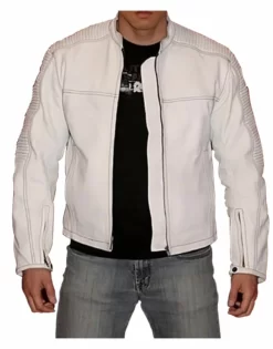Star Wars Stormtrooper Armor White Top Leather Jacket