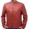 Superman Smallville Red Leather Jacket